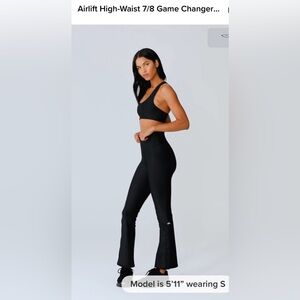 Alo Yoga Black High-Waist game changer leggings